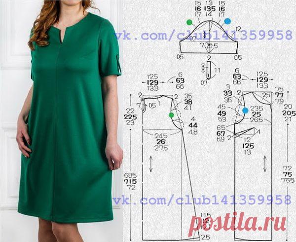 Простые выкройки женской одежды - Рукодельные идеи