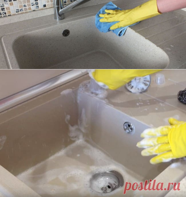 Чем отмыть раковину из искусственного камня: профессиональные и народные средства