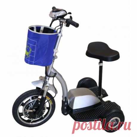 Электросамокат трехколесный ZAPPY 500W-A купить, цена, характеристики, отзывы