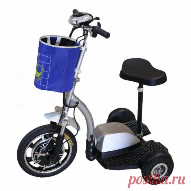 Электросамокат трехколесный ZAPPY 500W-A купить, цена, характеристики, отзывы
