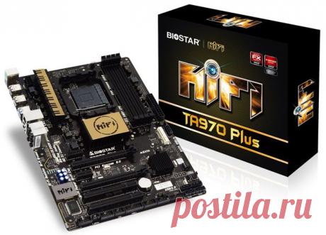 Новости Hardware - Biostar TA970 Plus – «музыкальная» плата для разгона процессоров AMD AM3+ | Overclockers.ua