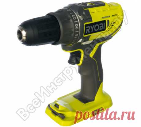 Дрель-шуруповерт Ryobi ONE+ R18DD3-0 5133002889 в Великом Новгороде купить по низкой цене: отзывы, характеристики, фото, инструкция