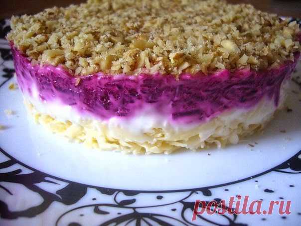 шеф-повар Одноклассники: САЛАТ "СЫР ПОД ШУБКОЙ"