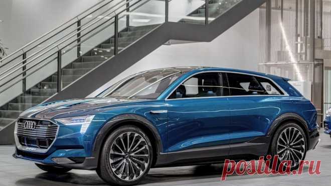 Смотри! Audi E-Tron Quattro 2018 | фото, видео, технические характеристики Во время Франкфуртского автомобильного шоу была презентована, германской автомобилестроительной фирмой Ауди, модель под названием Audi E-Tron Quattro 2018.