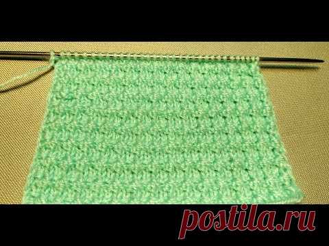#498 КРАСИВЫЙ УЗОР СПИЦАМИ. МАСТЕР КЛАСС.