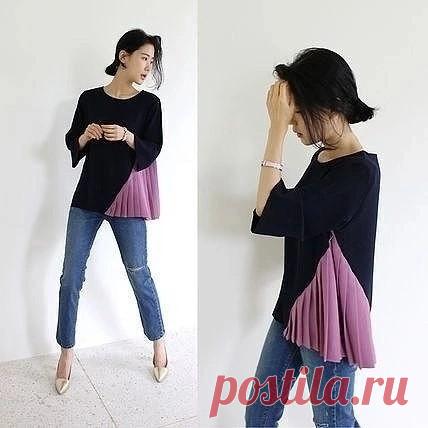 Переделки: идеи боковых вставок для плечевых изделий