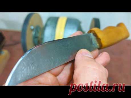 Самый быстрый способ заточить нож до бритвенной остроты
