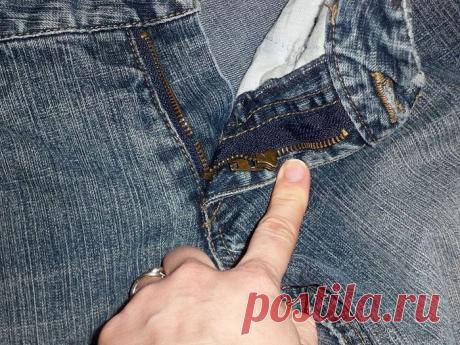 [Шитье] Как заменить молнию в джинсах, сохранив фабричную отстрочку: мастер-класс + видео