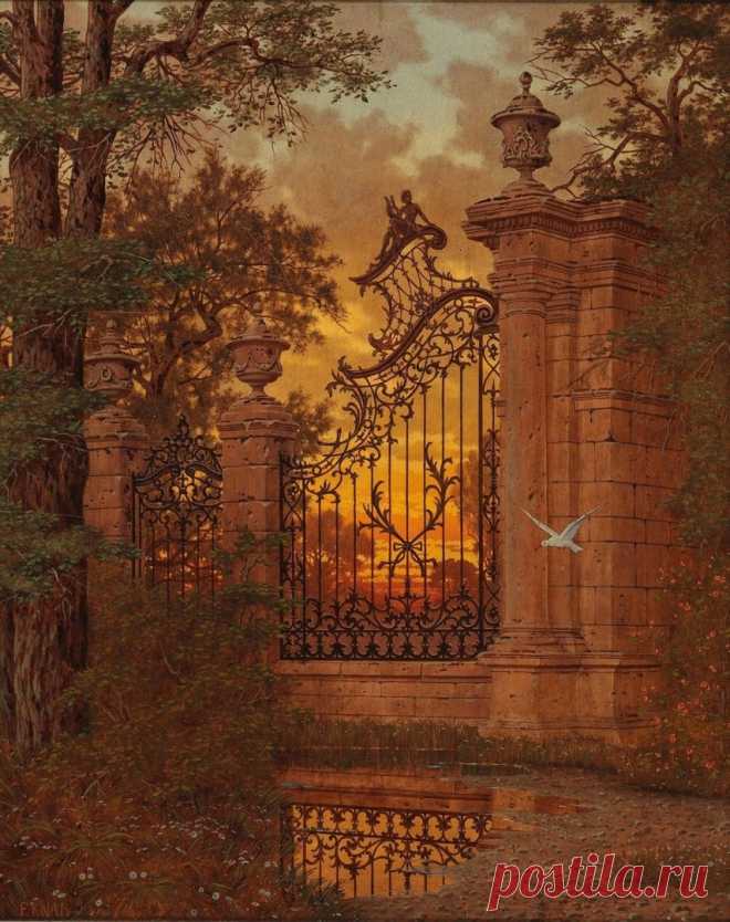 Художник Фердинанд Кнаб (Ferdinand Knab, 1834-1902)
