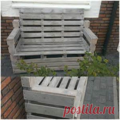 Что можно сделать из поддонов своими руками для дачи? — Чудеса