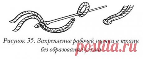 Как закрепить нить без узелка: 8 хитрых способов - Домоводство - медиаплатформа МирТесен Любая ниточка на вышивке имеет начало. Как правильно ее закрепить? В шитье очень часто на кончике нити завязывают узелок. Но у нас ведь речь идет о вышивке. А посему запомните: никогда не делайте узелков на ткани! Исключение могут составлять лишь особые случаи, например, изолированные крестики или...