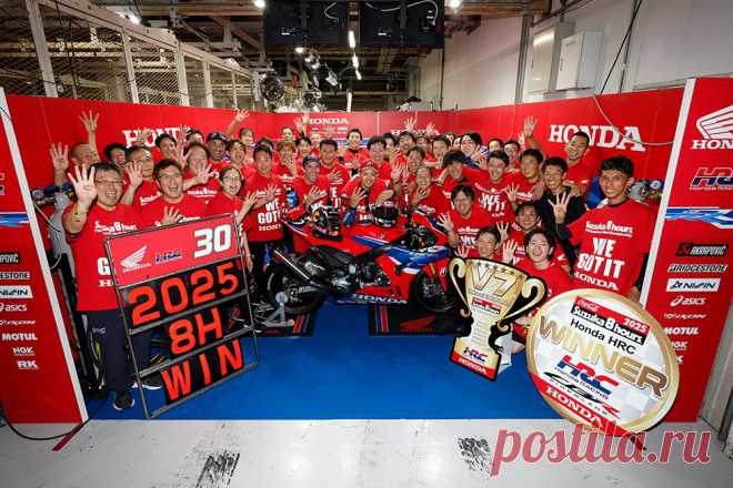 Honda HRC Wins Suzuka 8 Hours Endurance Road Race 46th | Honda Corporate Information Site
