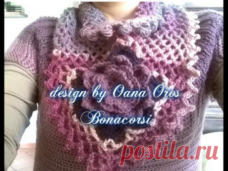 scalda collo all'uncinetto &quot;Dolce Inverno&quot;