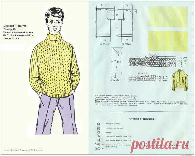 Мужской свитер