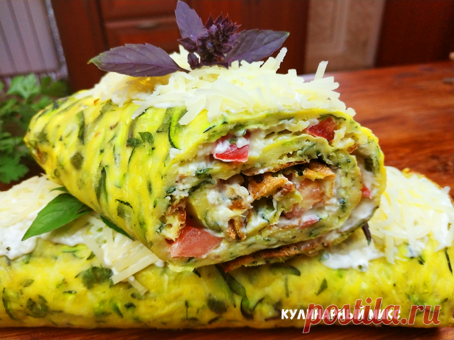 Попался новый рецепт из кабачков: вкуснее, чем оладьи, только проще и жарить не нужно (делюсь, и на праздники готовлю) | Кулинарный Микс | Яндекс Дзен