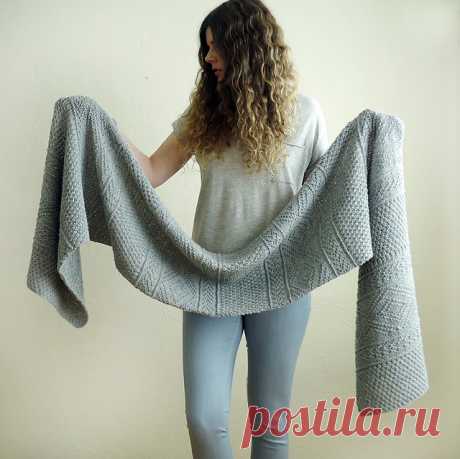 Шарф спицами *Ludlow* от Julie Hoover - Perchinka 63