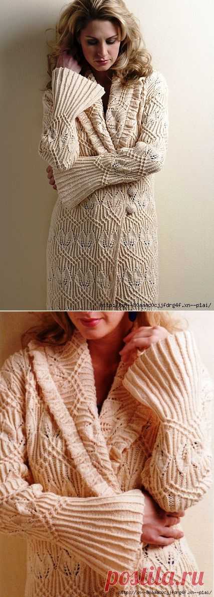 Двойные листья от Ширли Пейден. Пальто | САМОБРАНОЧКА - сайт для рукодельниц, мастериц