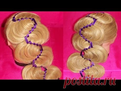 PEINADO -TRENZA CON LISTON  EN   "S "/ ONDAS ♥♥♥♥ | WAVES BRAID  ♥♥♥  | VIRIYUEMOON