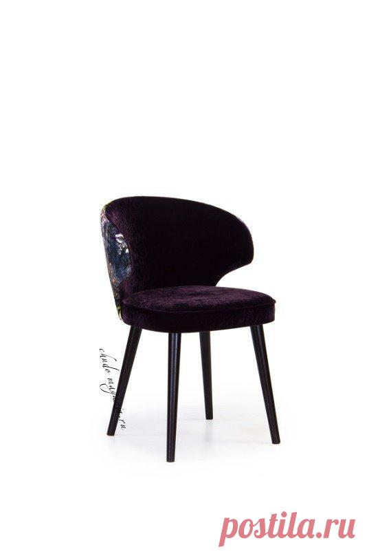 Стул фиолетового цвета из массива дерева (Глори 12) купить по цене 15 050 руб. в Москве — интернет магазин chudo-magazin.ru