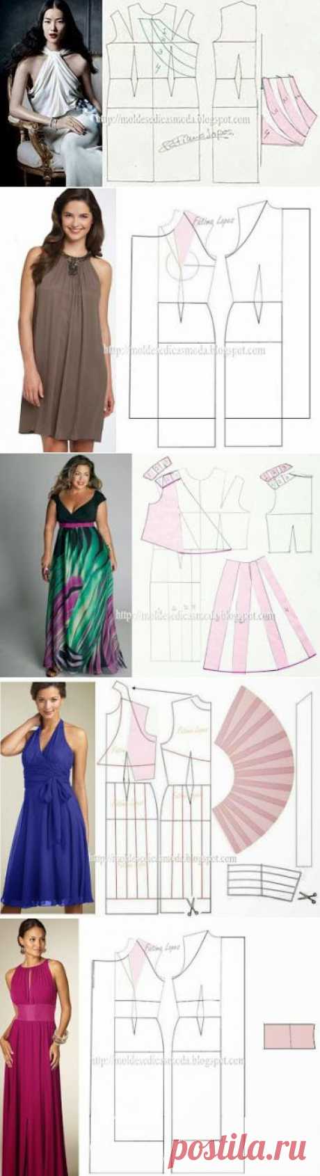 MOLDES DE VESTIDOS