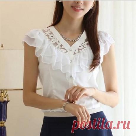 16 потрясающих моделей белоснежных блузок, в которых любая дама станет нежной и женственной