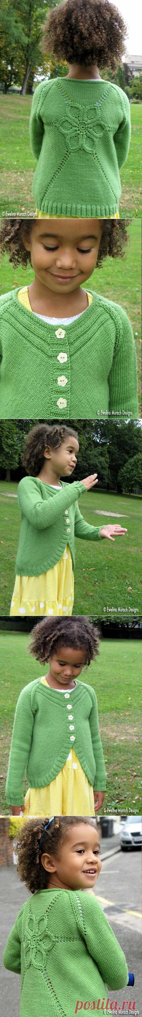 Ravelry: Flower Cardigan pattern by Ewelina Murach