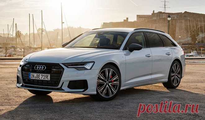 Обзор бензоэлектрической версии универсала Audi A6 Avant 55 TFSI e 2020