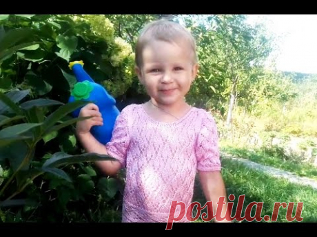 Вяжем на машине 12.3. Вывязываем рукав из проймы.