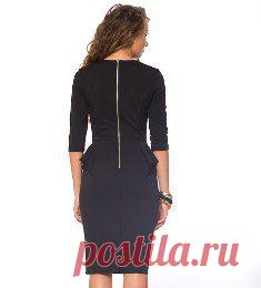 Как вшить металлическую молнию в платье или юбку