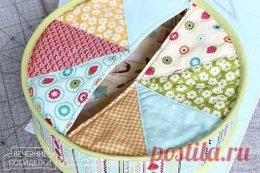 Как сшить подушку-таблетку / Pillow tutorial - Вечерние посиделки