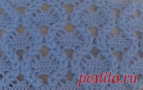 Красивые узоры для вязания пледов, шалей и палантинов. 5 видео