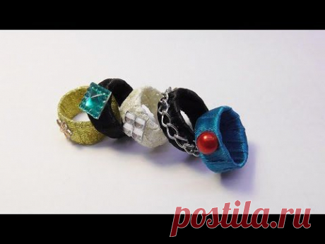 Из пластиковой бутылки. Урок 1 - кольца