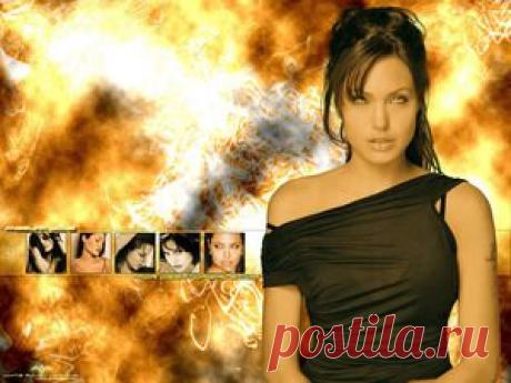 Анжелина Джоли (Angelina Jolie) фото обои для рабочего стола