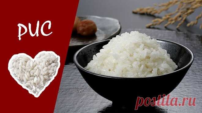 Как сварить рассыпчатый рис из любых сортов риса.