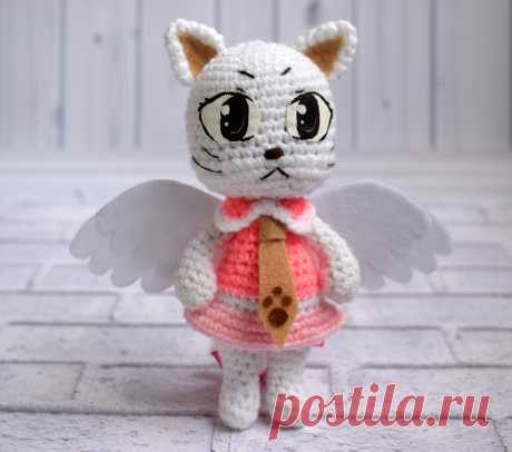 PDF Хэппи. FREE amigurumi crochet pattern. Бесплатный мастер-класс, схема и описание для вязания амигуруми крючком. Вяжем игрушки своими руками! Fairy Tail, Хвост Феи, кот, котик, кошка, котенок, cat, kitten, chat, gato, kater, kočka, kedi. #амигуруми #amigurumi #amigurumidoll #amigurumipattern #freepattern #freecrochetpatterns #crochetpattern #crochetdoll #crochettutorial #patternsforcrochet #вязание #вязаниекрючком #handmadedoll #рукоделие #ручнаяработа #pattern #tutorial #häkeln #amigurumis