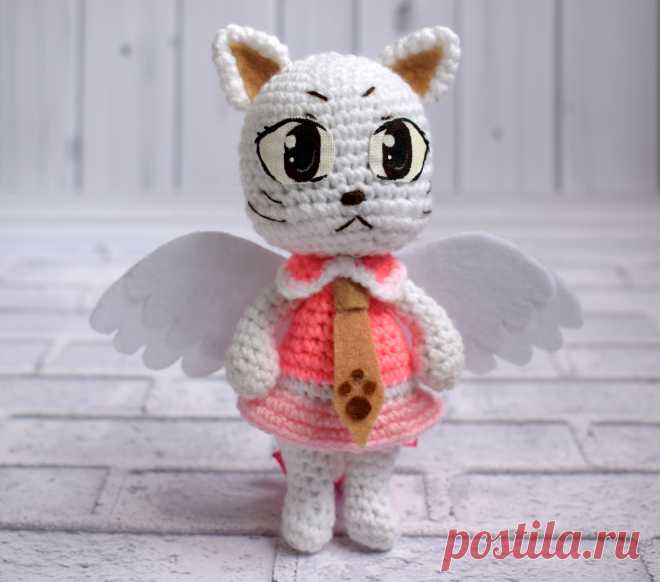 PDF Хэппи. FREE amigurumi crochet pattern. Бесплатный мастер-класс, схема и описание для вязания амигуруми крючком. Вяжем игрушки своими руками! Fairy Tail, Хвост Феи, кот, котик, кошка, котенок, cat, kitten, chat, gato, kater, kočka, kedi. #амигуруми #amigurumi #amigurumidoll #amigurumipattern #freepattern #freecrochetpatterns #crochetpattern #crochetdoll #crochettutorial #patternsforcrochet #вязание #вязаниекрючком #handmadedoll #рукоделие #ручнаяработа #pattern #tutorial #häkeln #amigurumis
