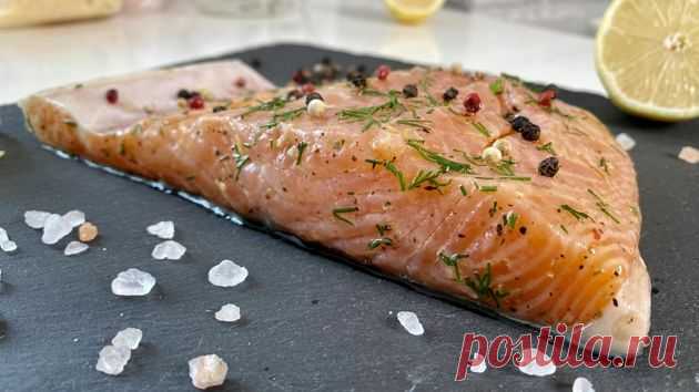 Солим красную рыбу к праздничному столу по особому рецепту | FOODVILLE - кулинарный блог Пульс Mail.ru