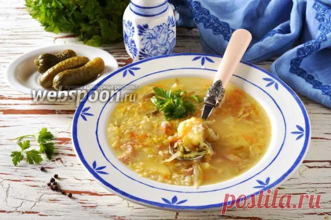 Щи с солёными огурцами  Щи из солёных огурцов