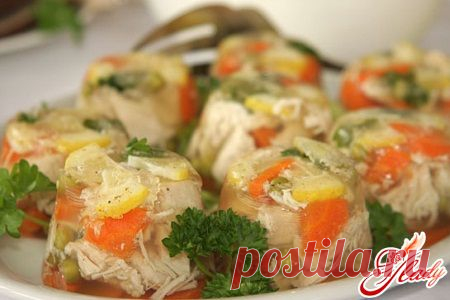 Холодец из курицы: рецепты