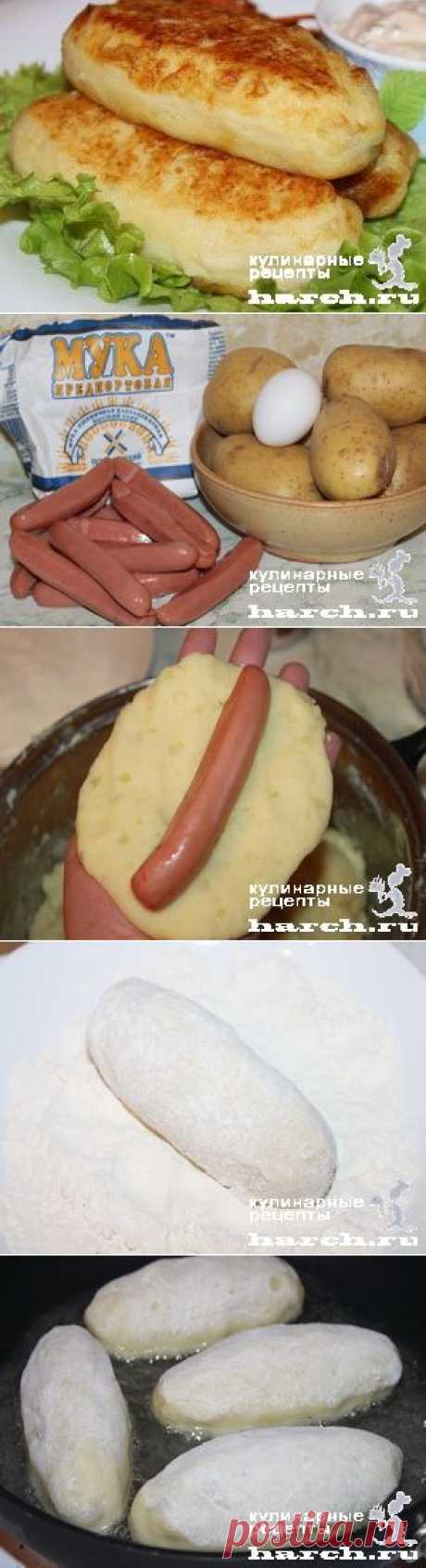 Сосиски в картофельном пюре