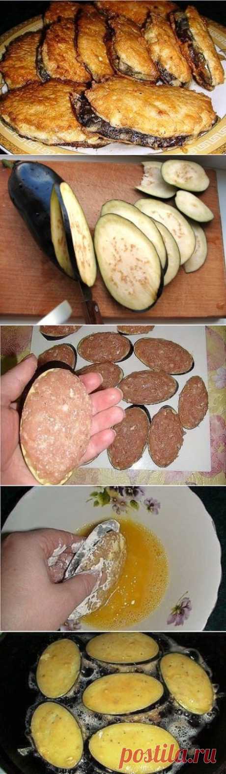 Жареные баклажаны &quot;под мясом&quot;. » Жрать.ру