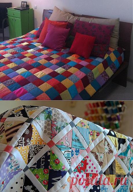одеяло из лоскутков - Самое интересное в блогах