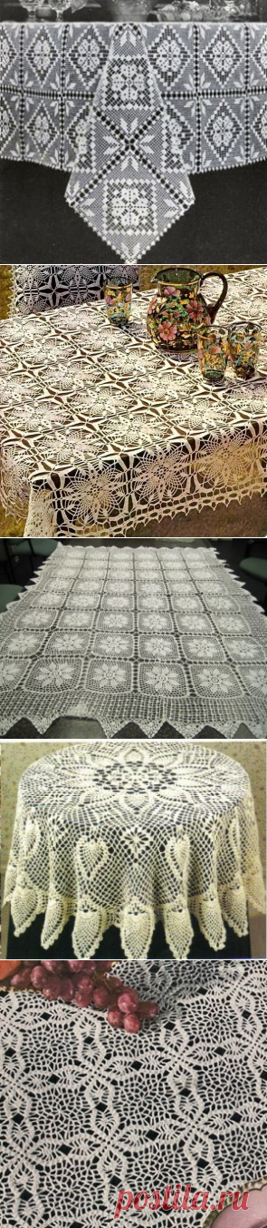 18 Easy Crochet Lace Tablecloth Patterns | Guide Patterns
