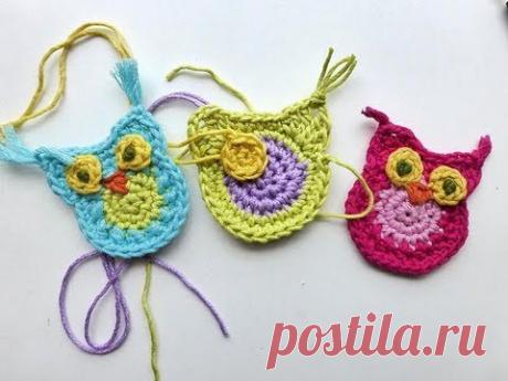 Advent Calendar * December 02, 2012 * Tiny Crochet Owl for Decoration