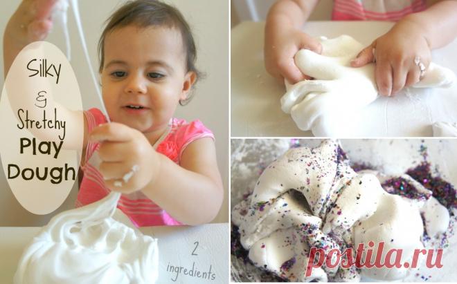 Baby — Journal » Шелк и пластичность — новый рецепт теста для лепки