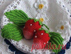 Вкусные клубнички на шляпку