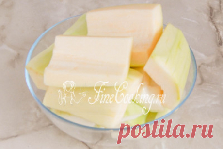 Цукаты из кабачка - рецепт с фото