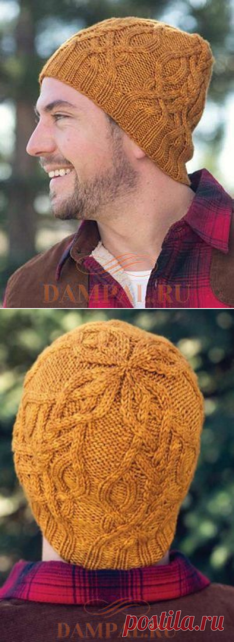 Мужская вязаная шапка «Montgolfier» | DAMские PALьчики. ru