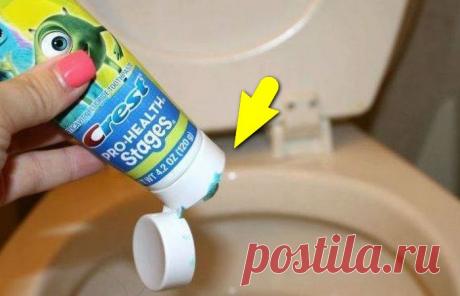 Зачем люди прячут тюбик зубной пасты в бачок унитаза, и Почему не помешает сделать так же
