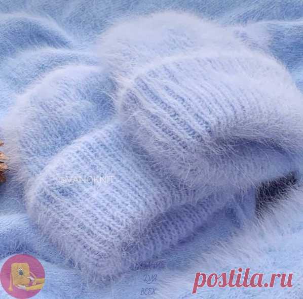 Свяжитe сeбe тeплую шaпочку (Вязание спицами) — Журнал Вдохновение Рукодельницы